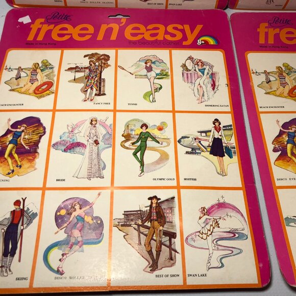 Vintage Barbie Doll Knock Off Outfits by LJN - Lot of 4 - Picture 11 of 11